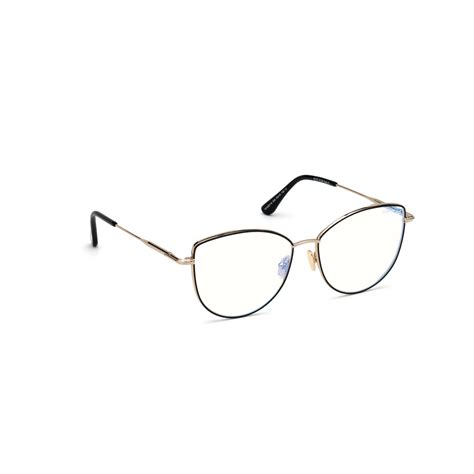 Tom Ford FT5667 B 005 Black Eyeglasses Woman