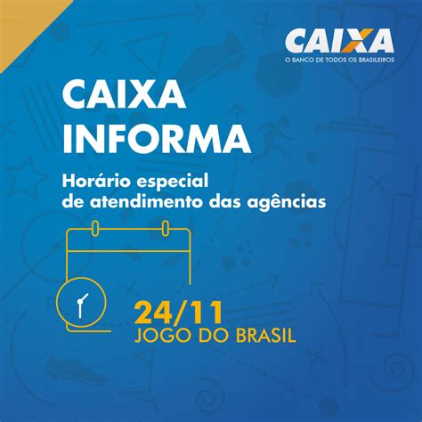 CAIXA on Twitter A CAIXA informa que o horário de funcionamento das