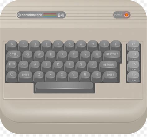 Commodore 64 Teclado De La Computadora Commodore International Imagen