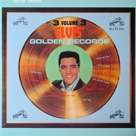 Elvis Presley Elvis Golden Records Vol 3 1963 Vinyl Discogs