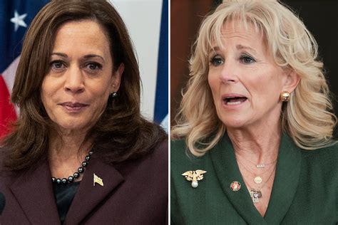 Inside Jill Biden And Kamala Harris Bitter Feud As Vp Claims Shes