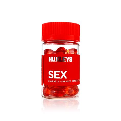 Huxleys Capsules Sex Passion Fruit Count