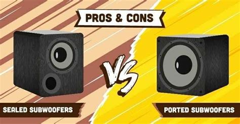 Ported vs. Sealed Subwoofers: Which Is Better For You?