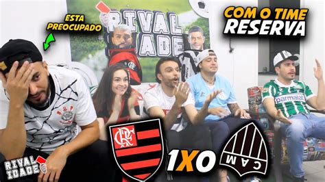 React Flamengo 1x0 Atlético mg Melhores momentos Brasileirão 2022