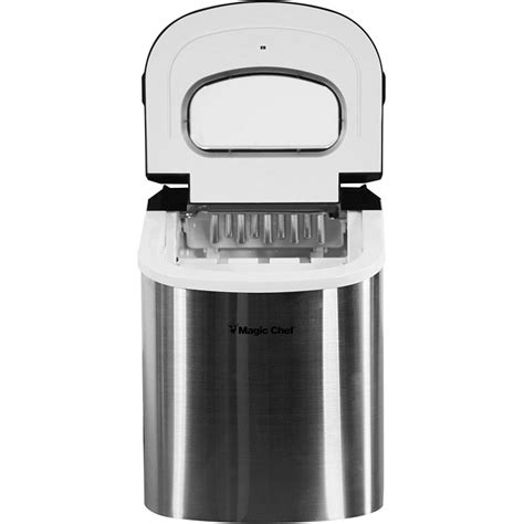 Magic Chef Lb Portable Countertop Ice Maker In Silver