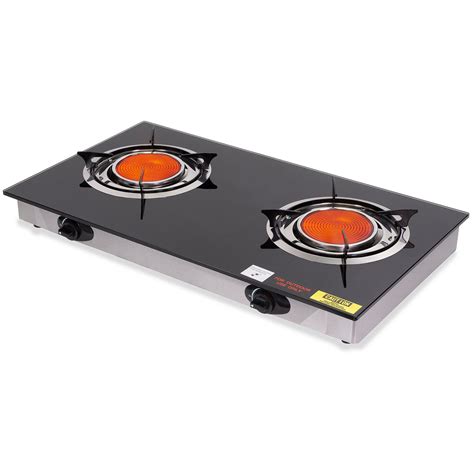 Double Portable Infrared Flame Gas Stove Large Propane Burner Bbq Lpg Xtremepowerus