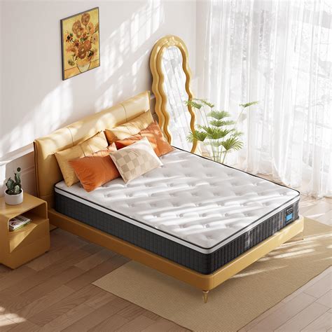 Queen Size Mattress 10 Inch Hybrid Mattress In A Box With Gel Memory