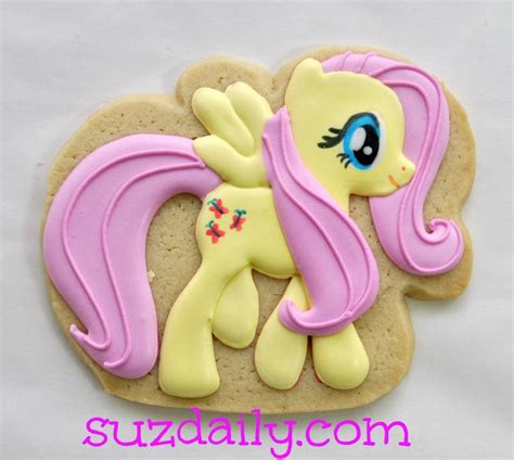 My Little Pony Fluttershy Cookies This Could Easily Be Done With Any