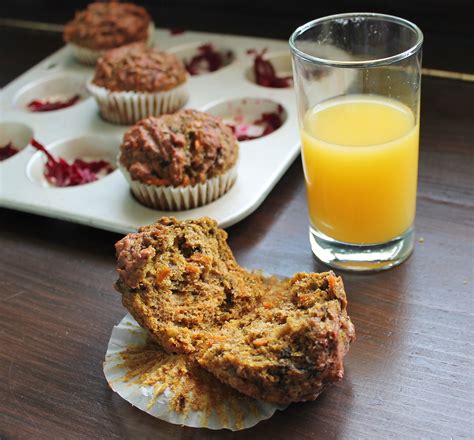 Carrot And Beet Muffins