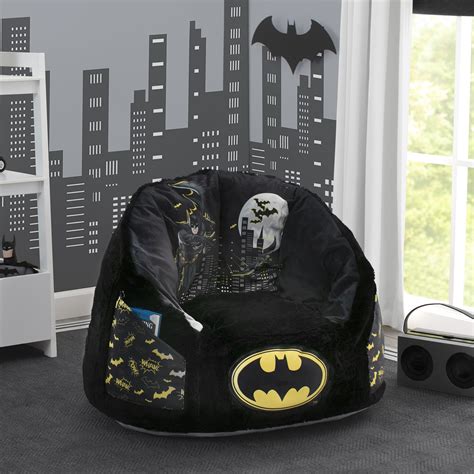 Batman Cozee Fluffy Chair, Kid Size (For Kids Up To | Delta Children