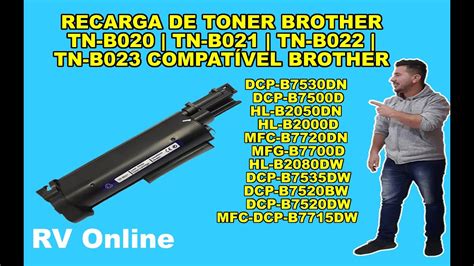 Recarga De Toner Brother Tn B Tn B Tn B Tn B Compat Vel