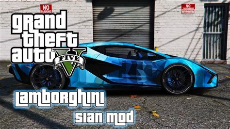 How To Install Lamborghini Sián Mod In Gta 5 Youtube