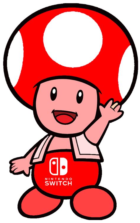 Nintendo Switch Toad by AlyssaPowersYoshi on DeviantArt