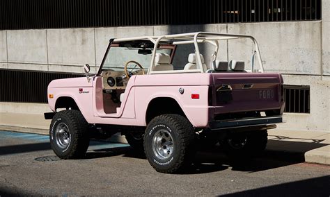 1966 Pink Classic Ford Bronco Build To Order Classic Ford Broncos