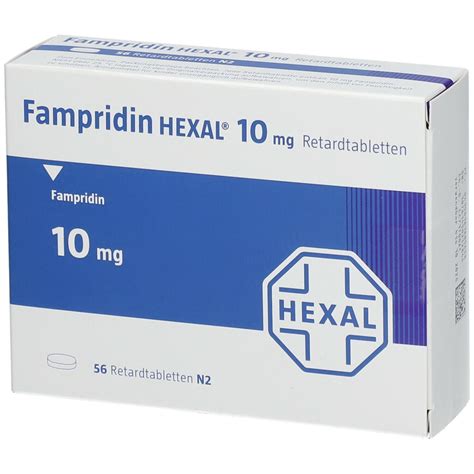 FAMPRIDIN HEXAL 10 Mg Retardtabletten 56 St Mit Dem E Rezept Kaufen