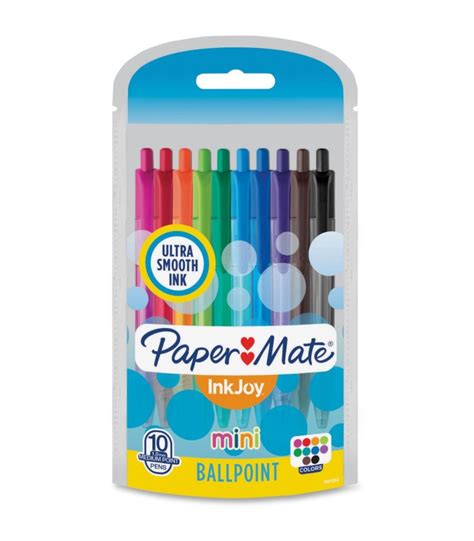 Paper Mate Inkjoy Ballpoint Retractable Mini Pens Multi Access