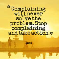 Quotes About Complaining. QuotesGram