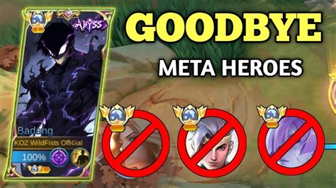 Goodbye Meta Heroes Badang New Meta Destroyer Build Youtube