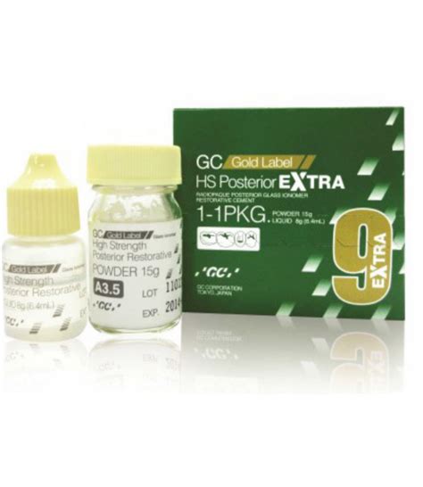 Buy Gc Gold Label Extra Posterior Restorative Gic Dental Genie