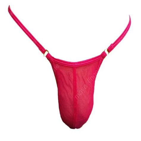 Nouveau Micro String Hommes Sexy Tangas Ouverte Entrejambe Sexy Bikini