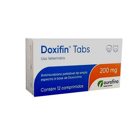 Doxifin Tabs 12 Comprimidos Ourofino Pet Entrega