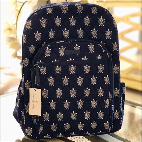 Vera Bradley Bags Nwt Vera Bradley Campus Backpack Sea Turtles Poshmark