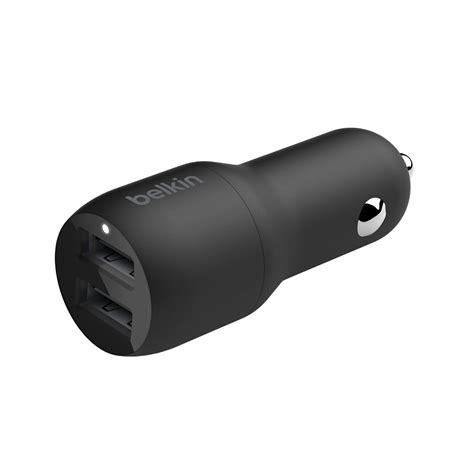 Belkin Boost Charge Chargeur De Voiture Ports Usb A W Sur Prise