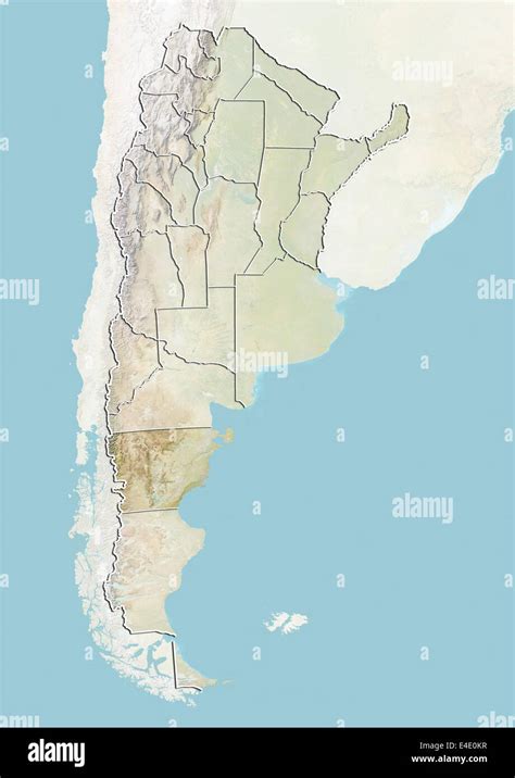 Chubut Map Stock Photos & Chubut Map Stock Images - Alamy