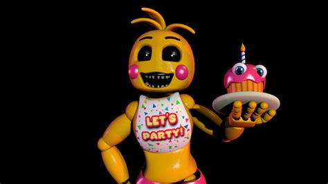 Toy Chica With No Beak by JOOJ1216 on DeviantArt