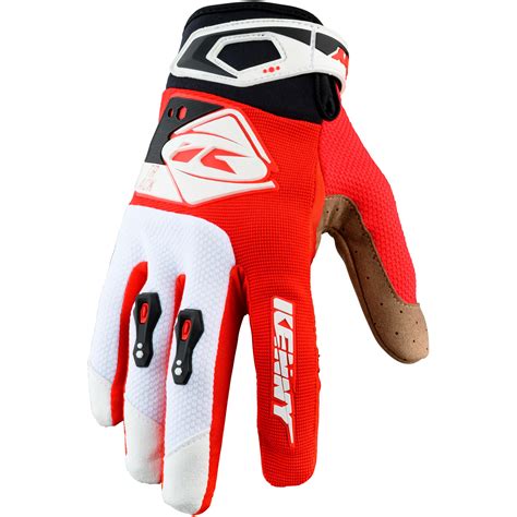 Gants Cross TRACK KID KENNY Rouge Noir MOTO AXXE FR Gants Cross