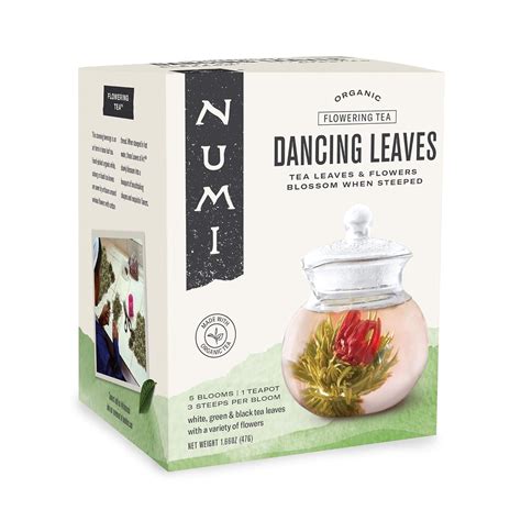 Amazon Numi Organic Tea Dancing Leaves Flowering Tea Gift Set