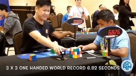 Rubiks Cube World Records Youtube