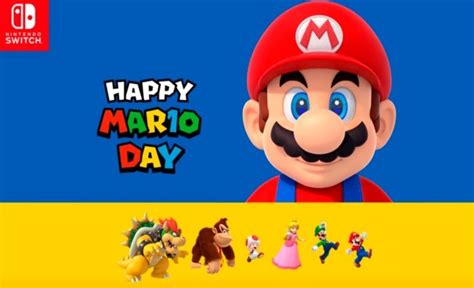 Nintendo Cómo Obtener Obsequios De Super Mario El Día Mar10