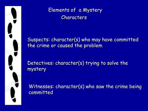 Story Elements Of Mystery