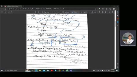 Effect Of Source Inductance And Single Phase Dual Converter Youtube