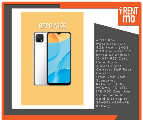 OPPO A15s 4+64GB - Buy, Rent, Pay in Installments - Rent to Own - Installment Pay