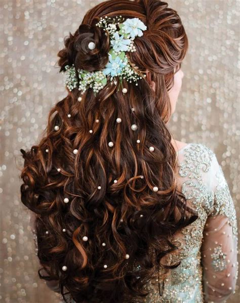 Hairstyles For Indian Brides With Long Hair