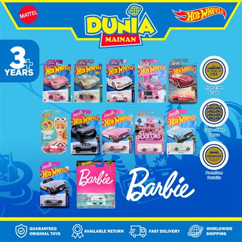 Barbie HOT WHEELS Extra PINK Extra SILVER Extra WHITE Dream CAMVER CORVETTE