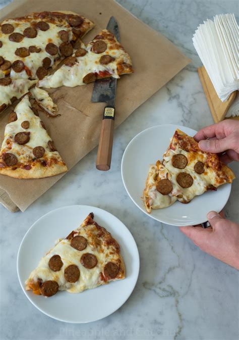 Spicy Roasted Red Pepper And Italian Sausage Pizza