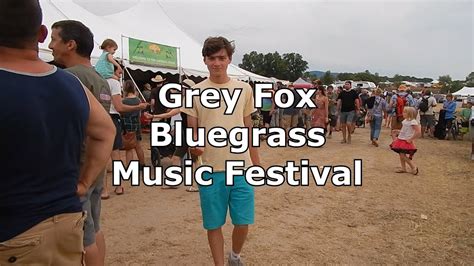 Grey Fox Bluegrass Music Festival Youtube