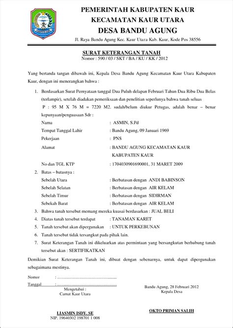 Contoh Surat Pernyataan Panwaslu Kecamatan Surat Permohonan Desain