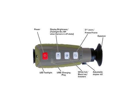 Flir Scout Ps Monocular Thermal Handheld Camera Ntsc