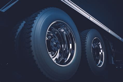 Semi Truck Wheels Dark Paraflex