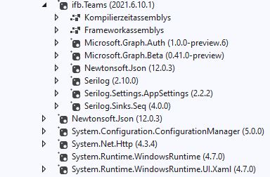 C Ms Graph Api On Windows Server In Seperate Appdomain System