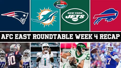 Afc East Roundtable Week Recap Buffalo Bills Dominate The Miami