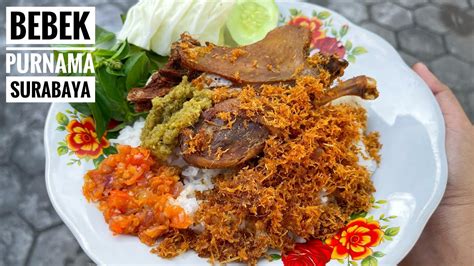 Resep Bebek Goreng Purnama Khas Surabaya Jawa Timur Youtube