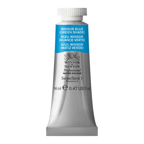 AQUARELLE 14ML BLEU WINSOR VERT SERIE 1