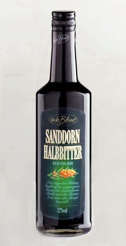 Sanddorn Halbbitter 32vol 05 L Heiko Blume Shop