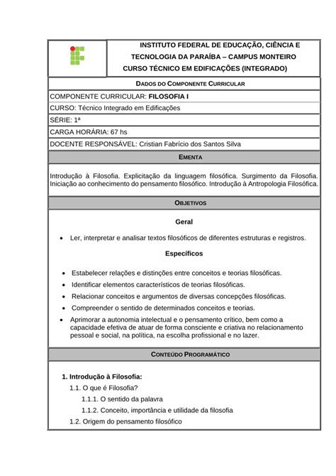 PDF INSTITUTO FEDERAL DE EDUCAÇÃO CIÊN CIA E 2017 02 03