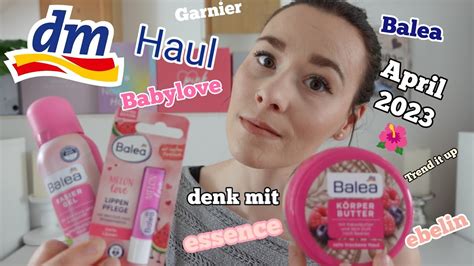 DM Haul April 2023 Beauty Haushalt Pflege Mrs Creative